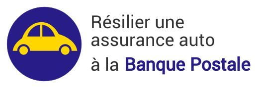 resiliation assurance auto banque postale